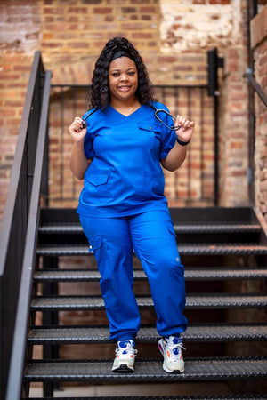 JOGGER ROYAL BLUE SCRUBS