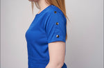 Load image into Gallery viewer, Chic Classic  Petite-Royal Top
